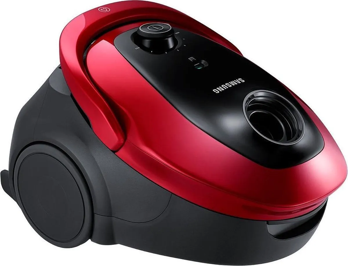 Samsung VC07M25E0WR Stofzuiger met zak - 750W - 3L - Rood - afbeelding 5 van 5