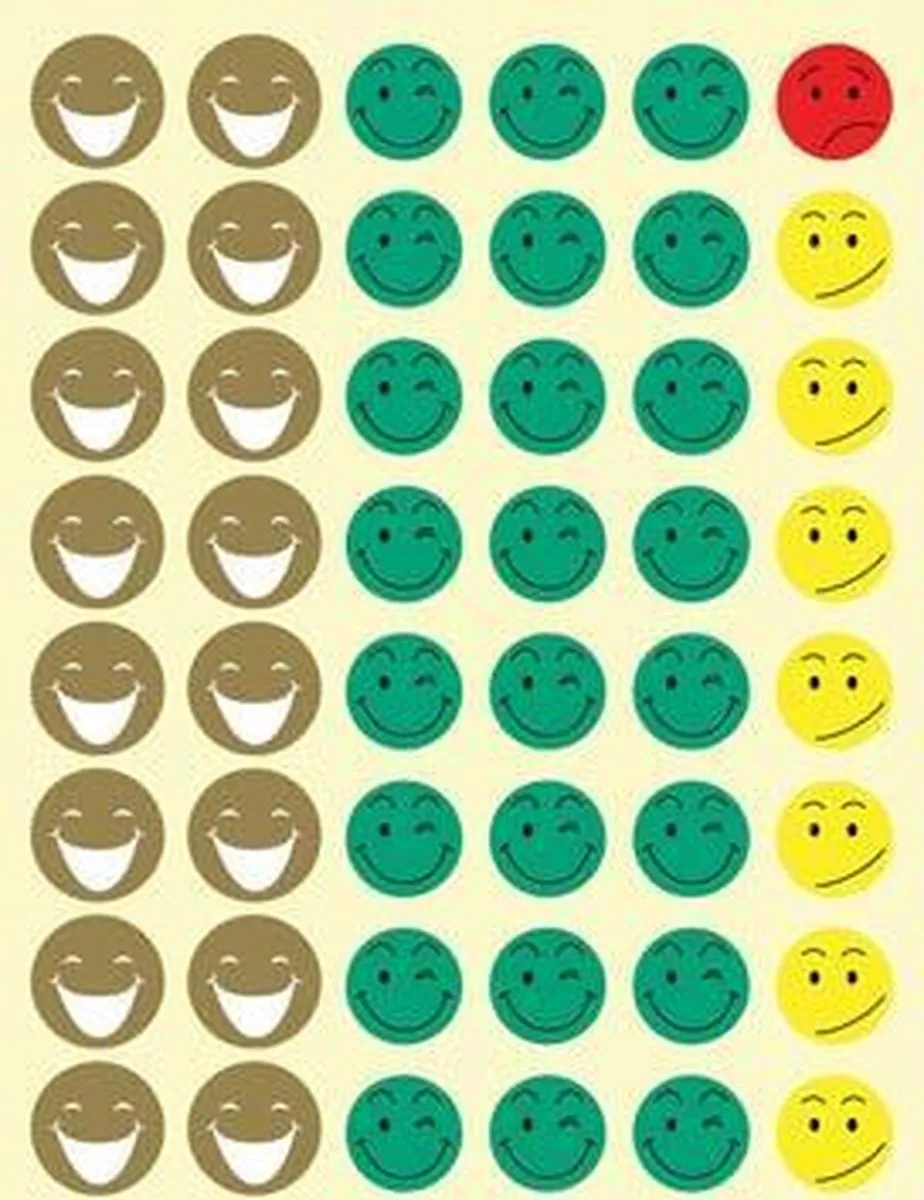 Apli Kids Stickerset Rood - 12 Vellen