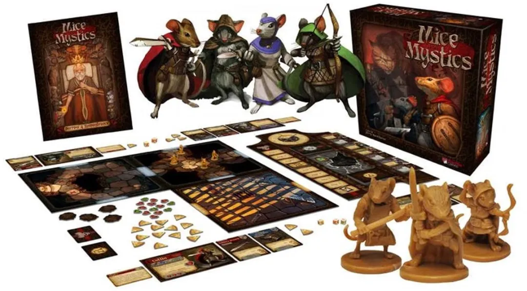 Z-Man Games Mice and Mystics Bordspel - 2-4 Spelers