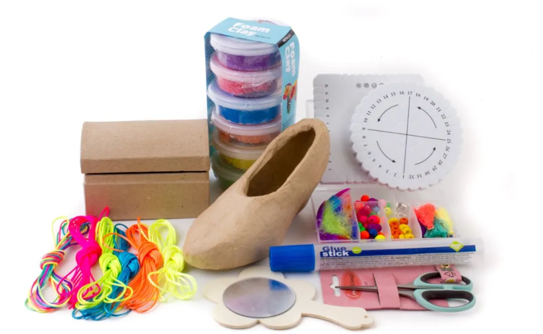 Foam Clay Satin Koord Creatief Pakket