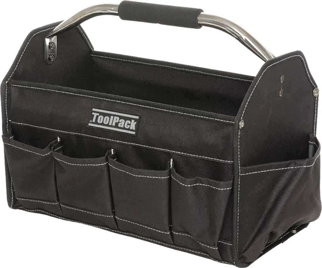 Toolpack Gereedschapstas 360.016 - Zwart - afbeelding 3 van 5