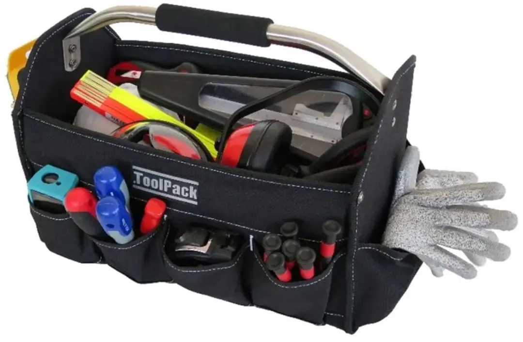Toolpack Gereedschapstas 360.016 - Zwart - afbeelding 5 van 5