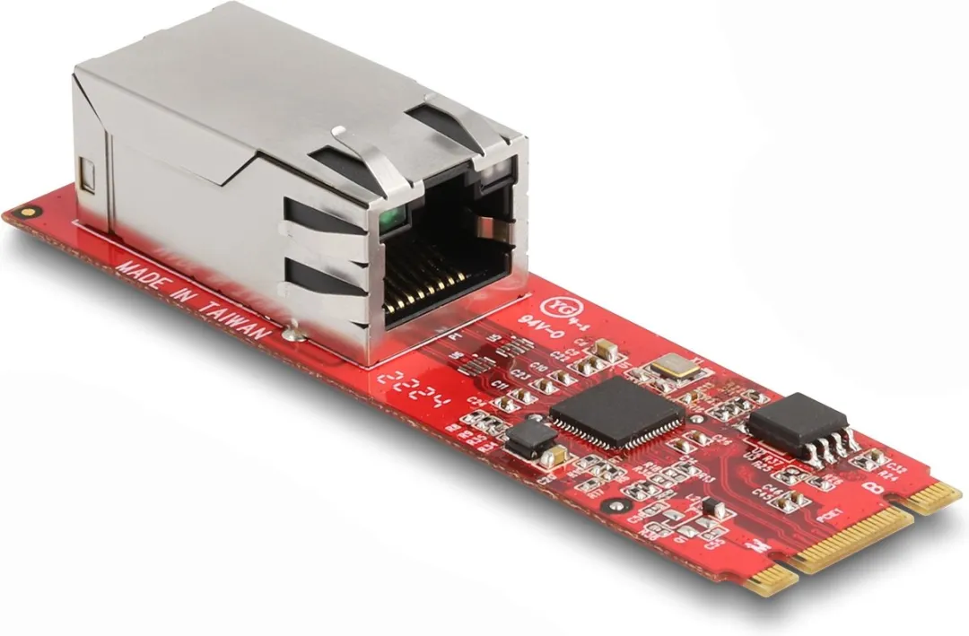 Delock 62985 Interface-converter M.2 Key B/M - 1x 2.5Gbit/s LAN