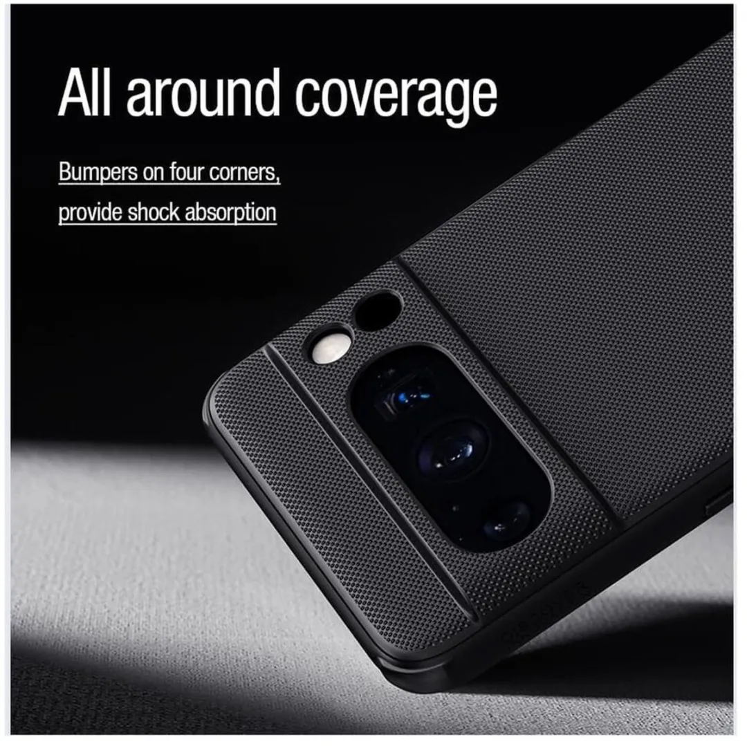 Nillkin Frosted Shield Hoes Google Pixel 8 Pro - Zwart