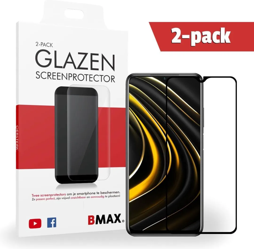 BMAX Screenprotector Xiaomi Poco M3