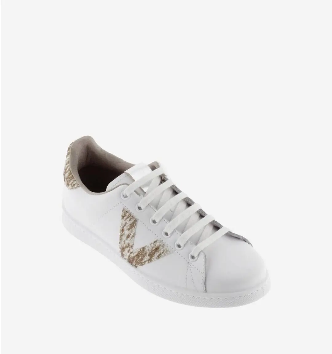 Victoria Glitter leren damesschoenen - Avellana - afbeelding 2 van 5