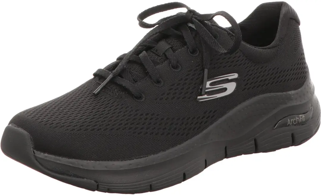 Skechers Arch Fit Big Appeal Dames Sneakers - Zwart - afbeelding 2 van 6