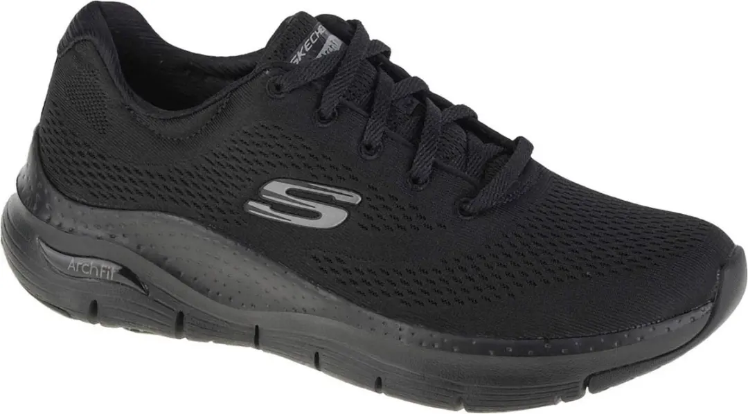Skechers Arch Fit-Big Appeal 149057-BBK, Vrouwen, Zwart, Sneakers,Sportschoenen,