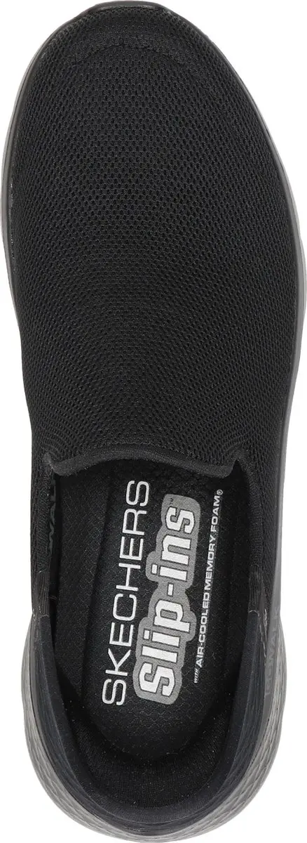 Skechers Go Walk Flex Slip-ins Heren Instapschoen - Zwart - afbeelding 4 van 6