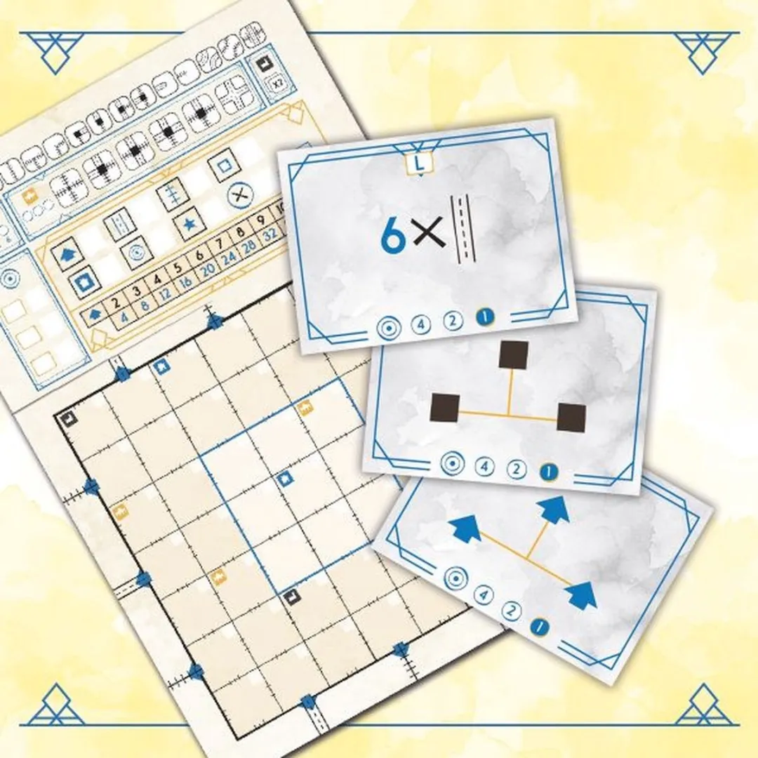 White Goblin Games Railroad Ink Goudgeel WGG2118 Dobbelspel - 1-4 Spelers