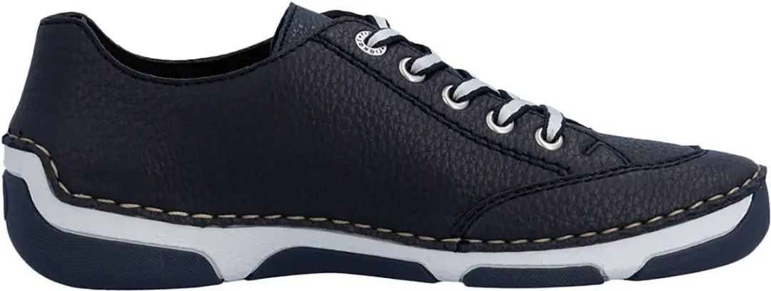 Rieker Damen Schnürschuh in blau