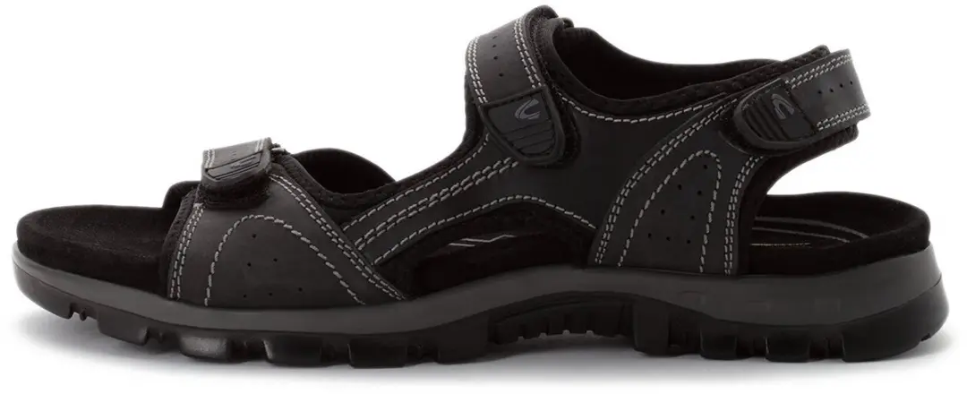 camel active Sandalen van geperforeerd leer