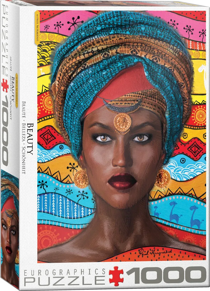 Eurographics Beauty Puzzel 1000 Stuks - Multicolor