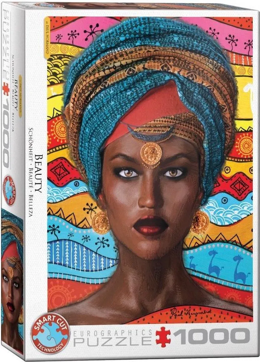 Eurographics Beauty Puzzel 1000 Stuks - Multicolor