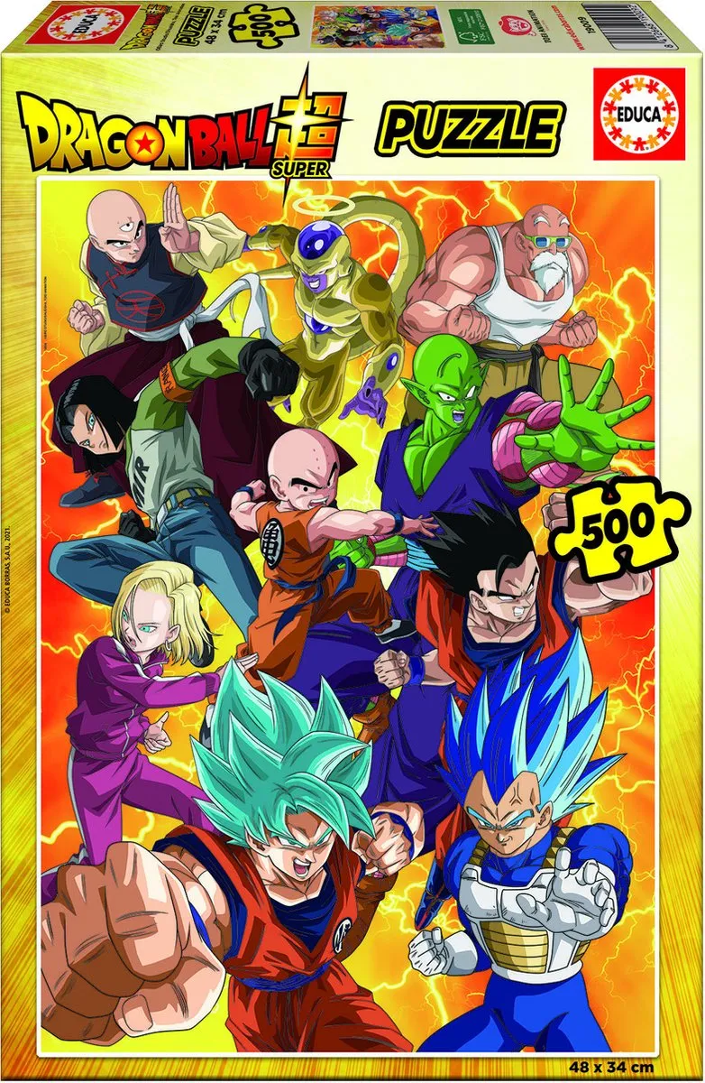 Educa Dragon Ball Super Puzzel 500 Stuks