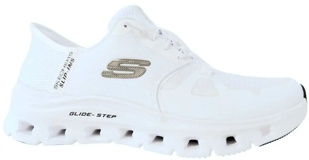 Skechers Instapper Hands-Free Slip-ins Glide Step Pro 150420 WHT Wit