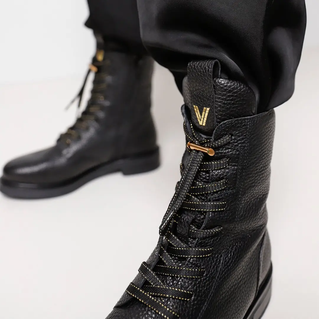 VIA VAI Juliette Abby Biker boots - Zwart - Maat 38 - afbeelding 6 van 6