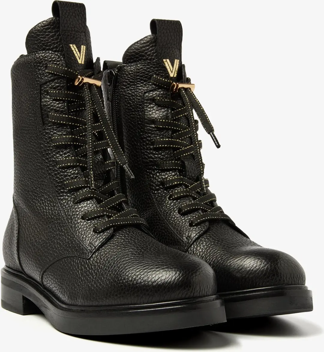 VIA VAI Juliette Abby Biker boots - Zwart - Maat 38 - afbeelding 2 van 6