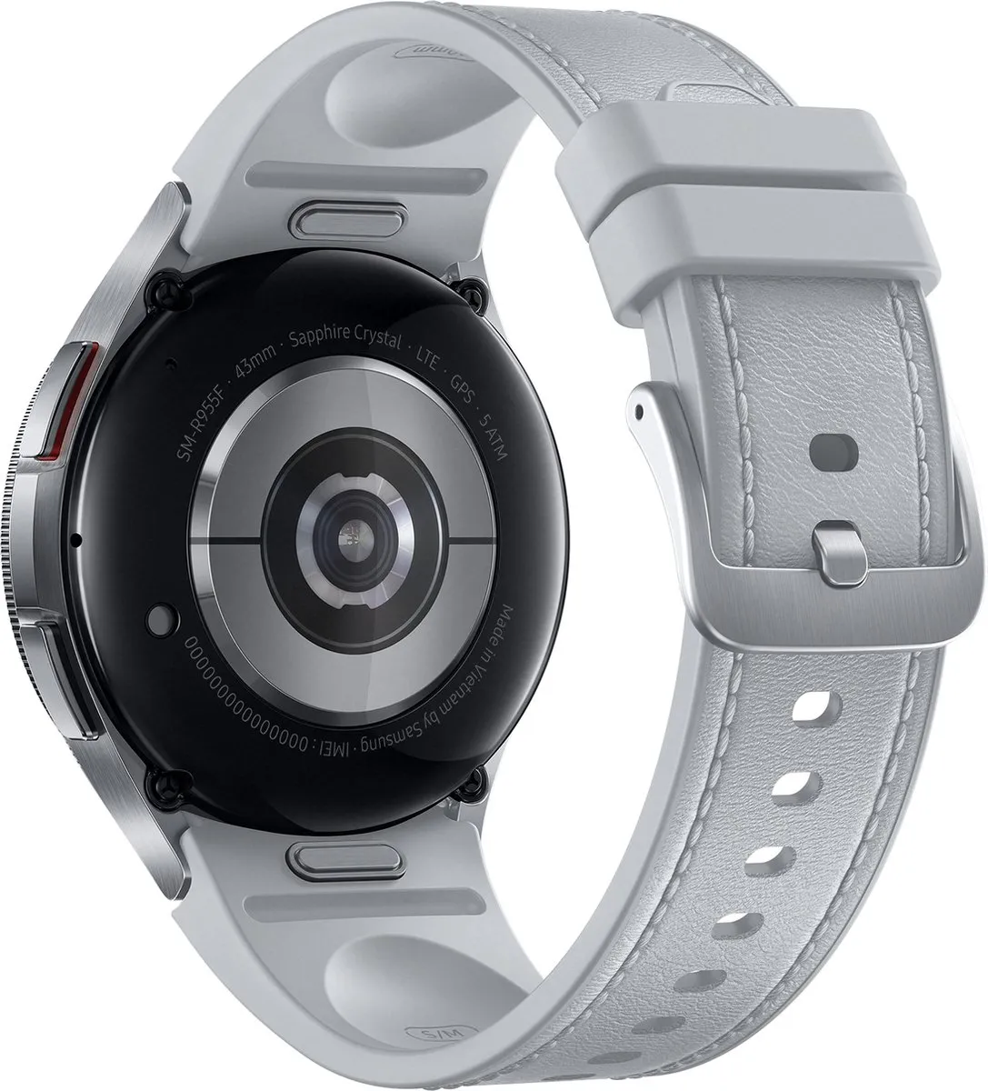 Samsung Galaxy Watch6 Classic 43mm LTE - Zilver - afbeelding 6 van 6