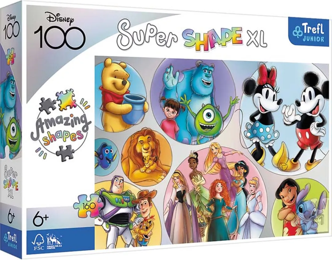 Trefl Disney 100 1000 Stuks Puzzel
