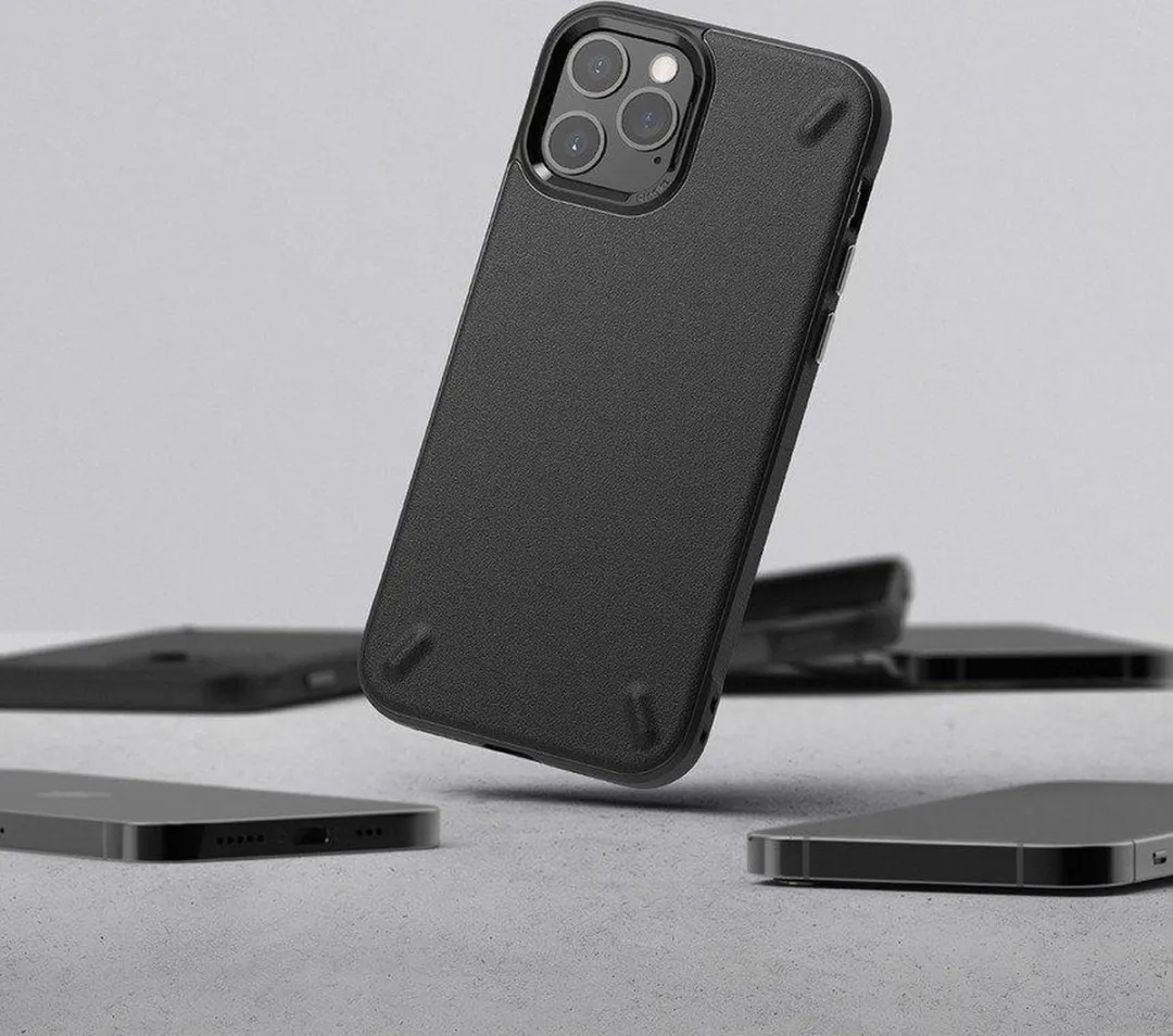 Ringke Onyx Durable TPU Hoes iPhone 12/12 Pro - Zwart - afbeelding 6 van 6