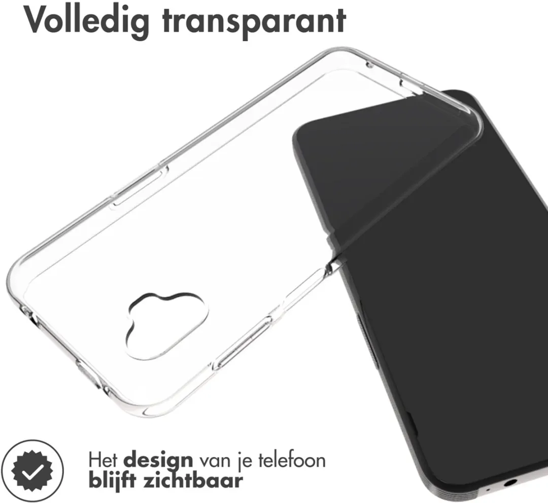Accezz Hoesje Samsung Galaxy Xcover 6 Pro - Transparant