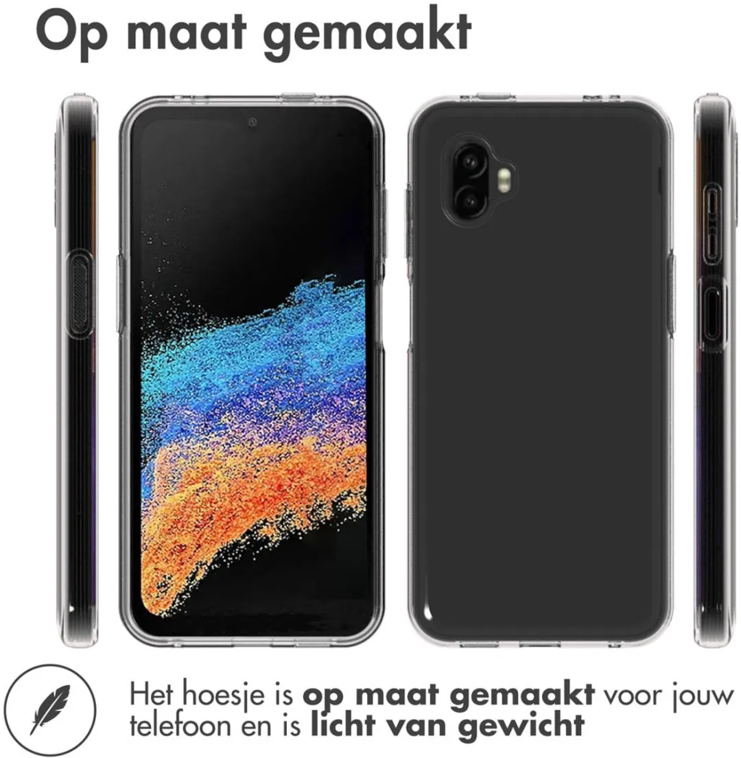 Accezz Hoesje Samsung Galaxy Xcover 6 Pro - Transparant