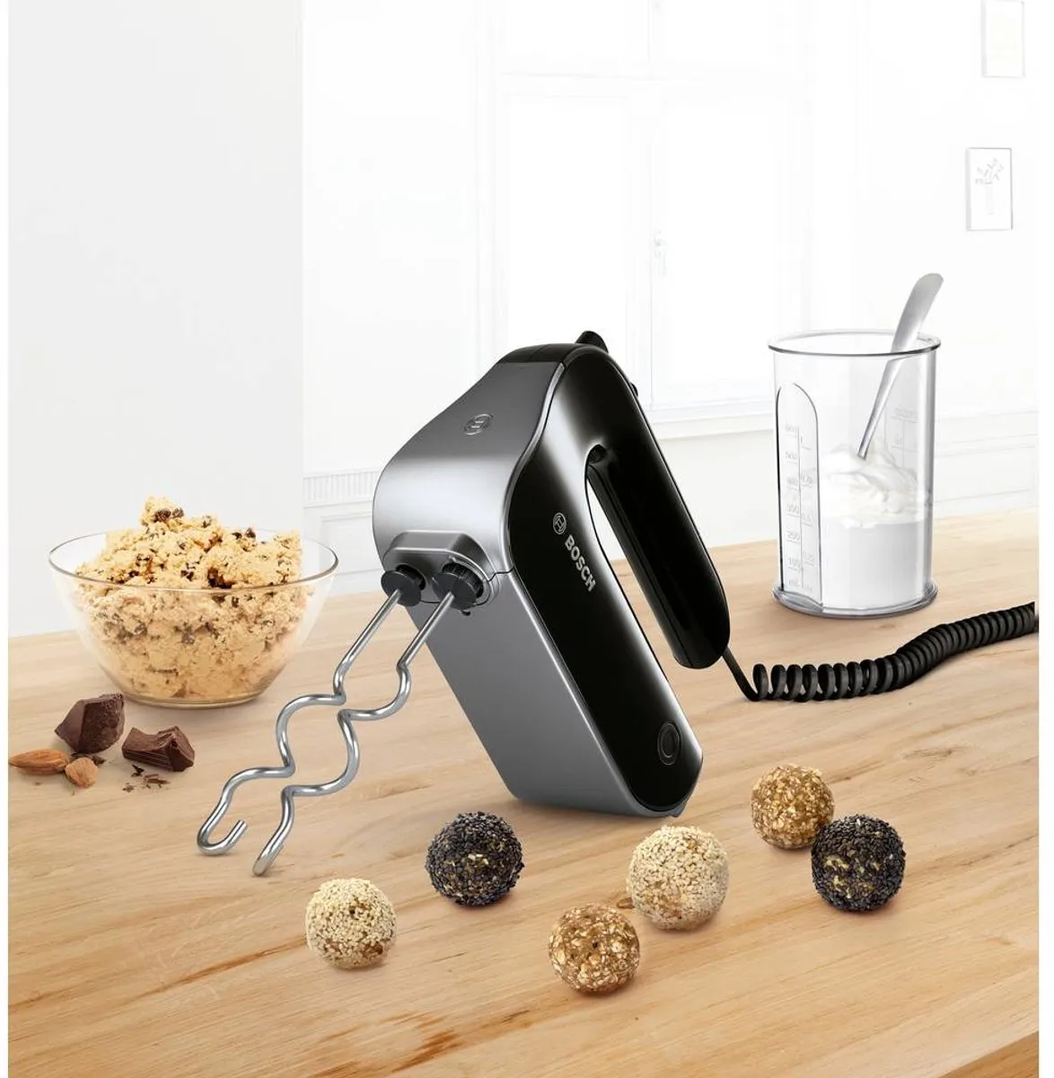 Bosch MFQ4980B Premium Handmixer 850W - Zwart
