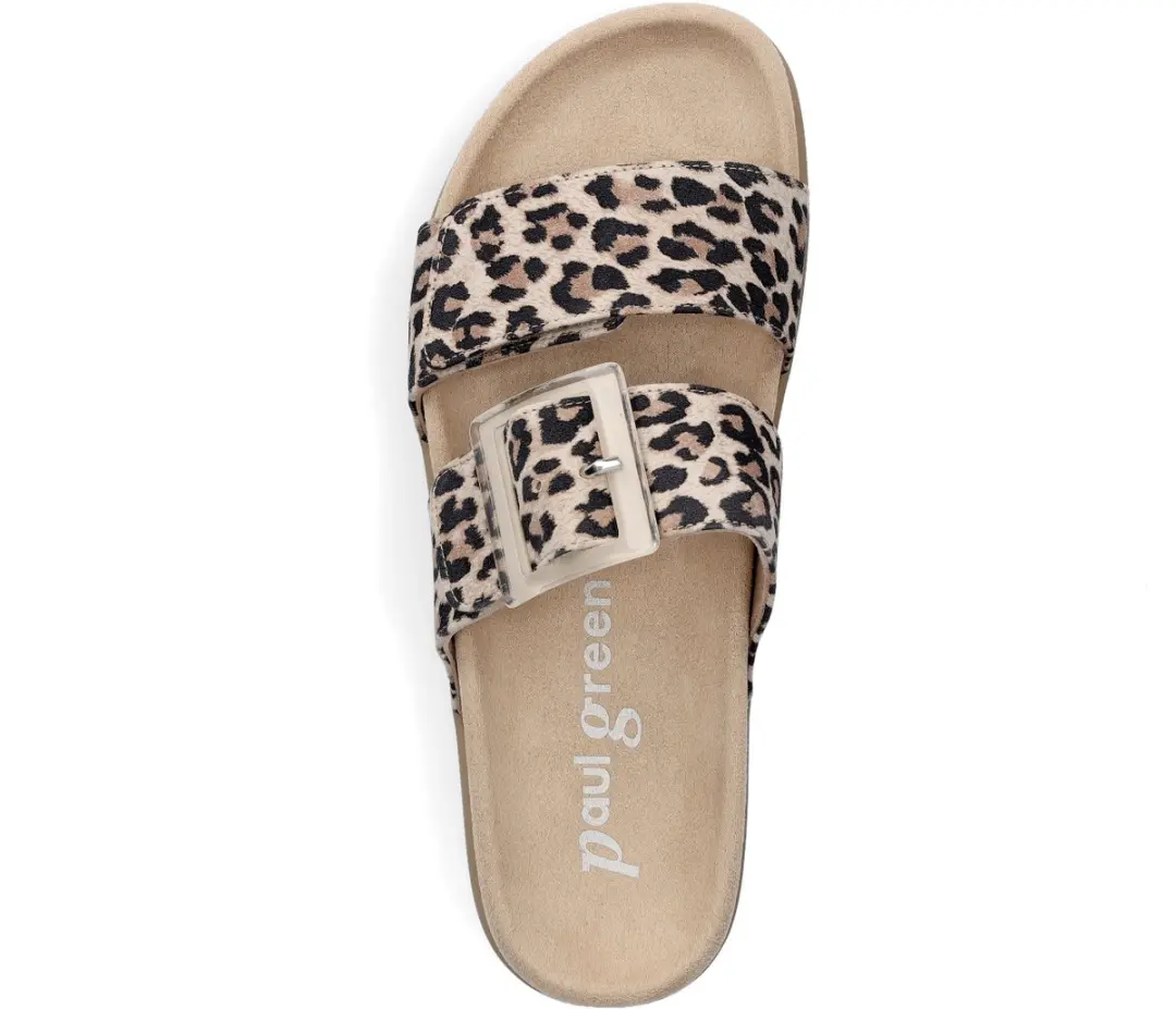 Paul Green Slipper Leopard Print 38
