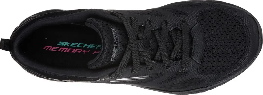 Skechers Summits Suited dames sneakers - Zwart - afbeelding 6 van 6