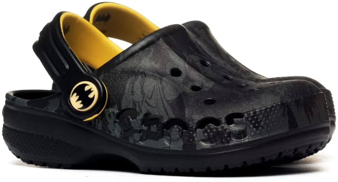 Klapjes Crocs BATMAN BAYA CLOG TODDLER'S Zwart 20-21 Kinderen