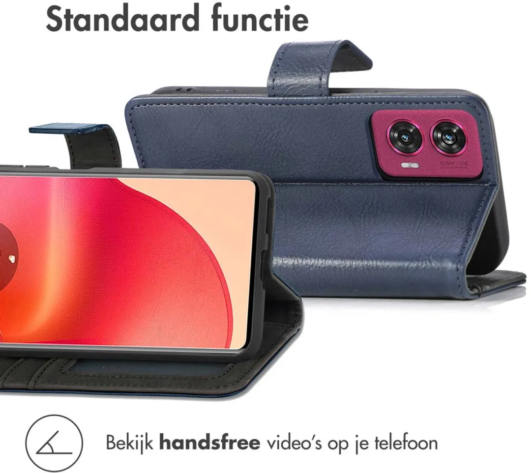 Imoshion Hoesje Motorola Edge 50 Fusion - Donkerblauw