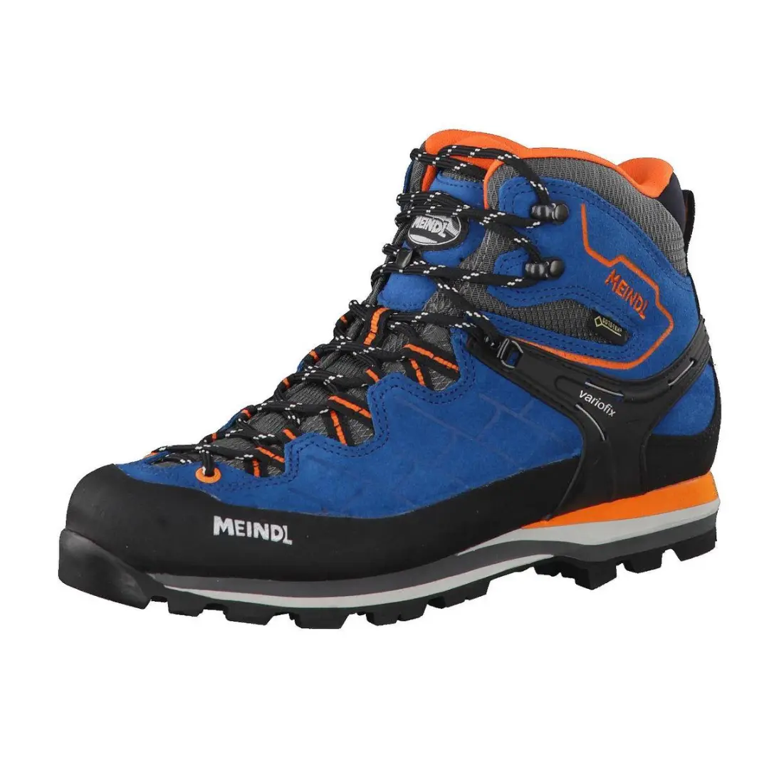 Meindl Litepeak GTX Wandelschoenen Heren - Blue/Orange - 42 - afbeelding 4 van 6
