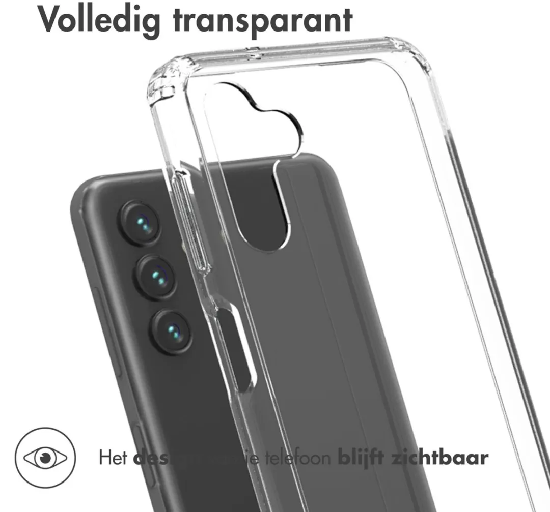 Accezz Xtreme Impact Backcover 2.0 - Samsung Galaxy A13 5G/A04s - Transparant