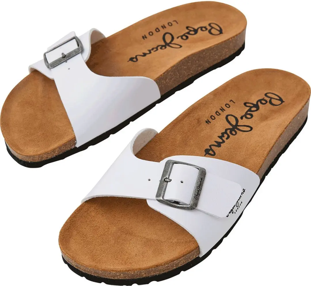 Pepe Jeans Bio Single Champion Sandalen Wit EU 43 Man