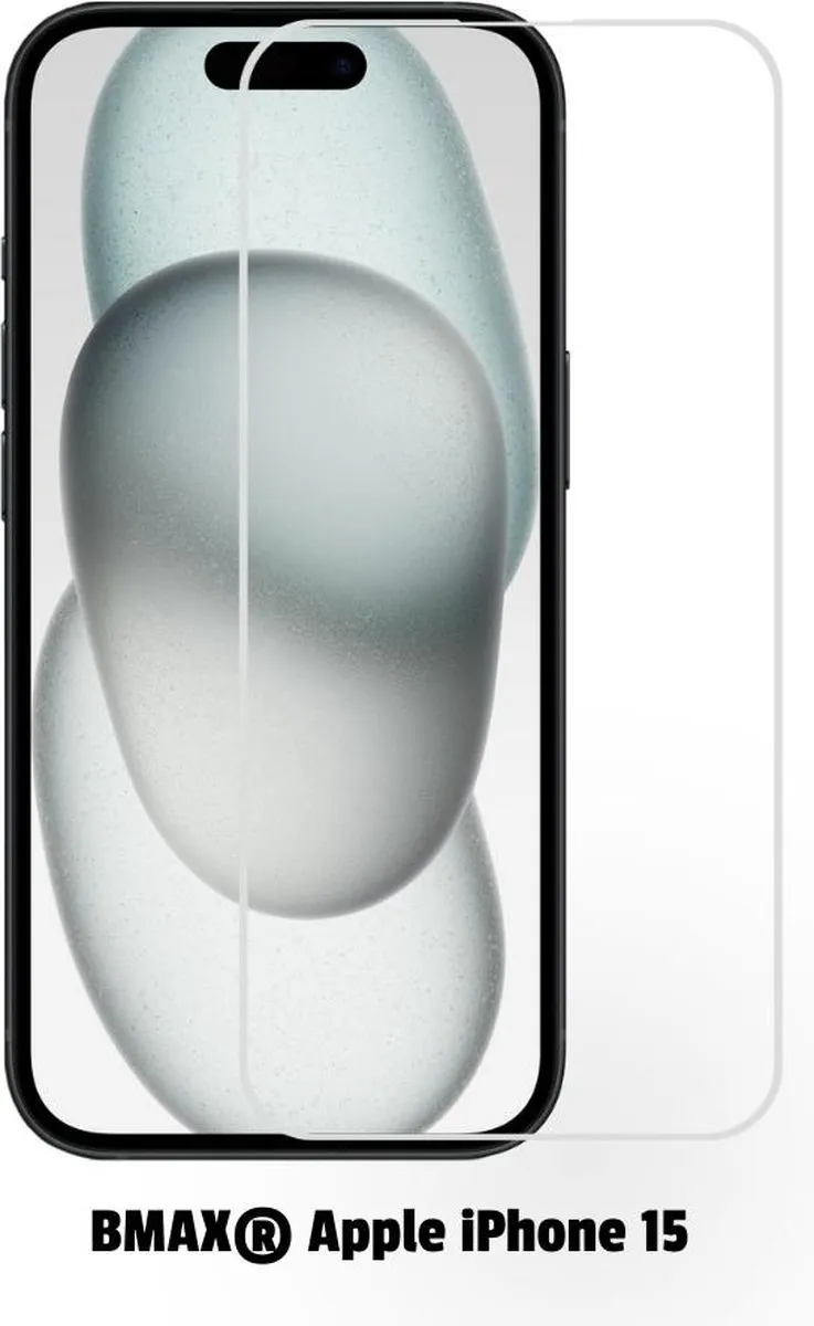 BMAX iPhone 15 Screenprotector 2-pack - 2 Stuks