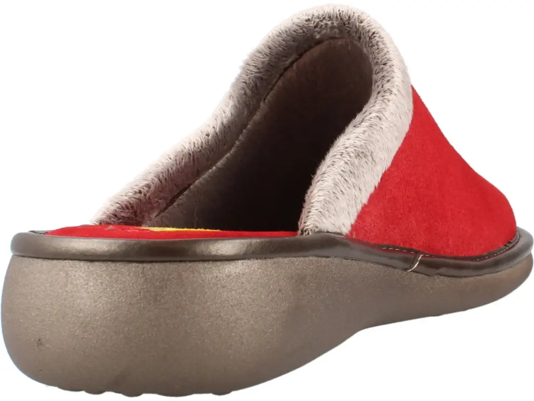 NORDIKAS 238 AFELPADO ZAPATILLA HOGAR Rood 40 EU