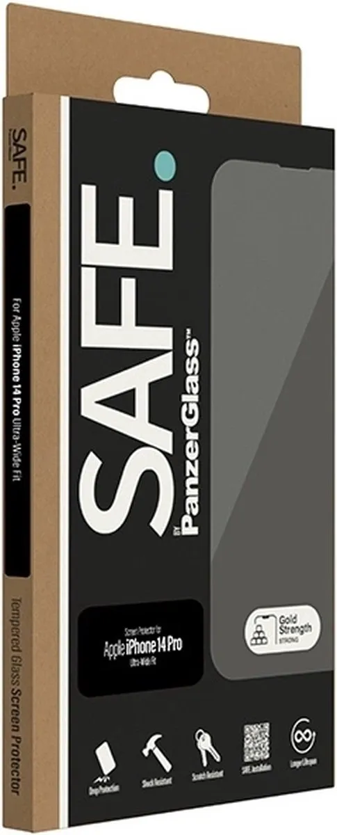 PanzerGlass SAFE95149 Screenprotector iPhone 14 Pro - Case Friendly