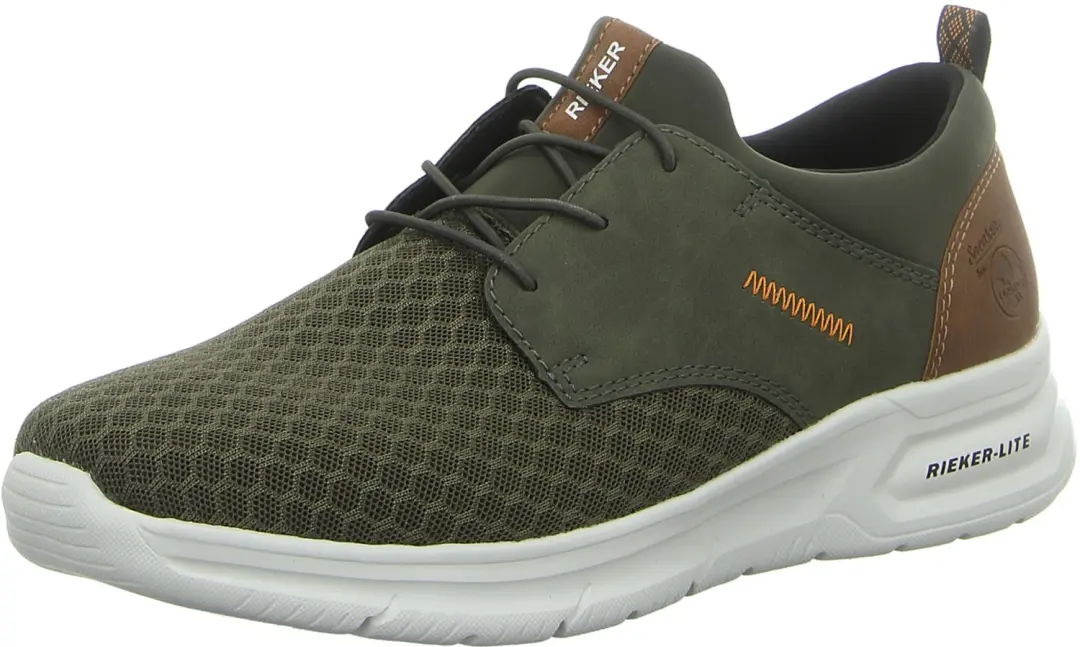 Rieker B7371-54 heren veterschoenen groen maat 46