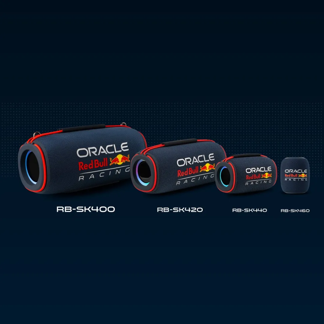 Caliber Oracle Red Bull Racing RB-SK400 Draagbare Speaker 120W - IPX6 - afbeelding 6 van 6