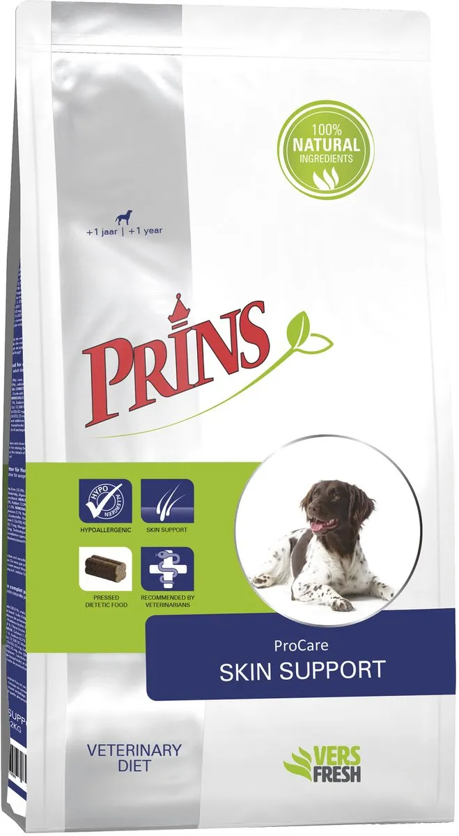 Prins ProCare Diet Pressed Skin Support Hondenvoer 12 Kg