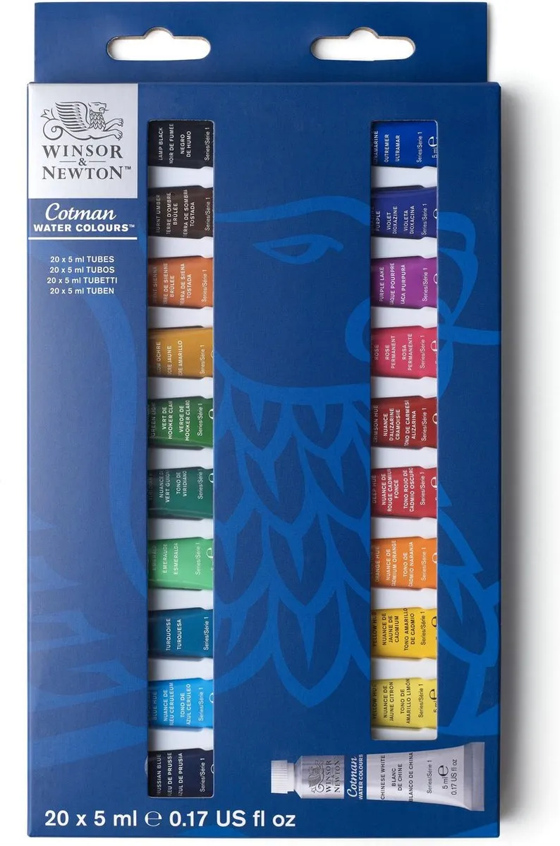 Winsor & Newton Cotman Aquarelverf Set 20x5ml