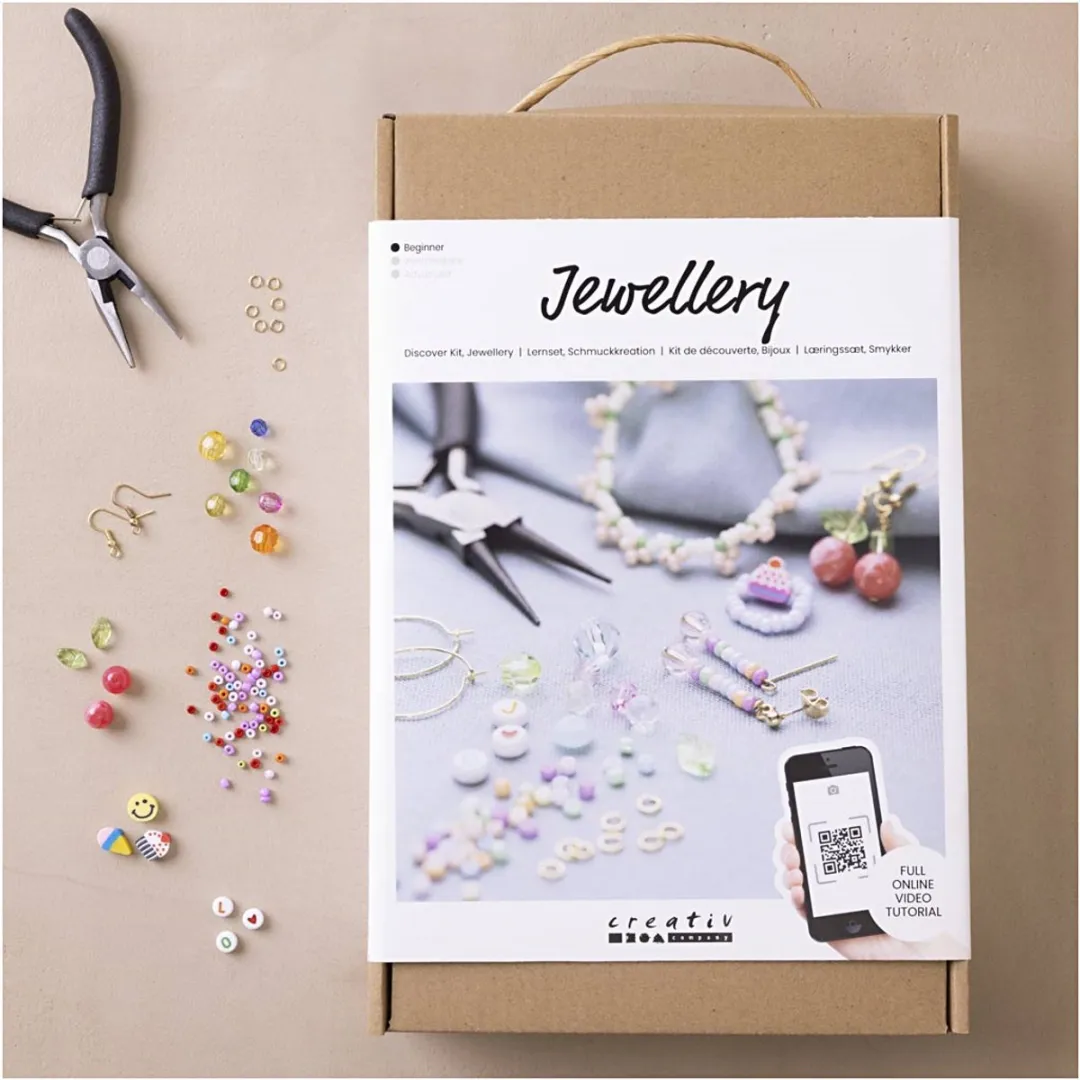 Creativ Company Beginners Set Sieraden Maken - Meerkleurig