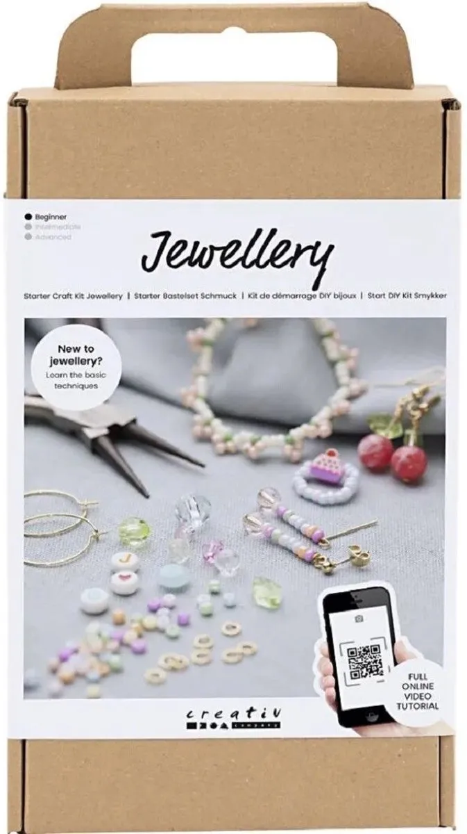 Creativ Company Beginners Set Sieraden Maken - Meerkleurig
