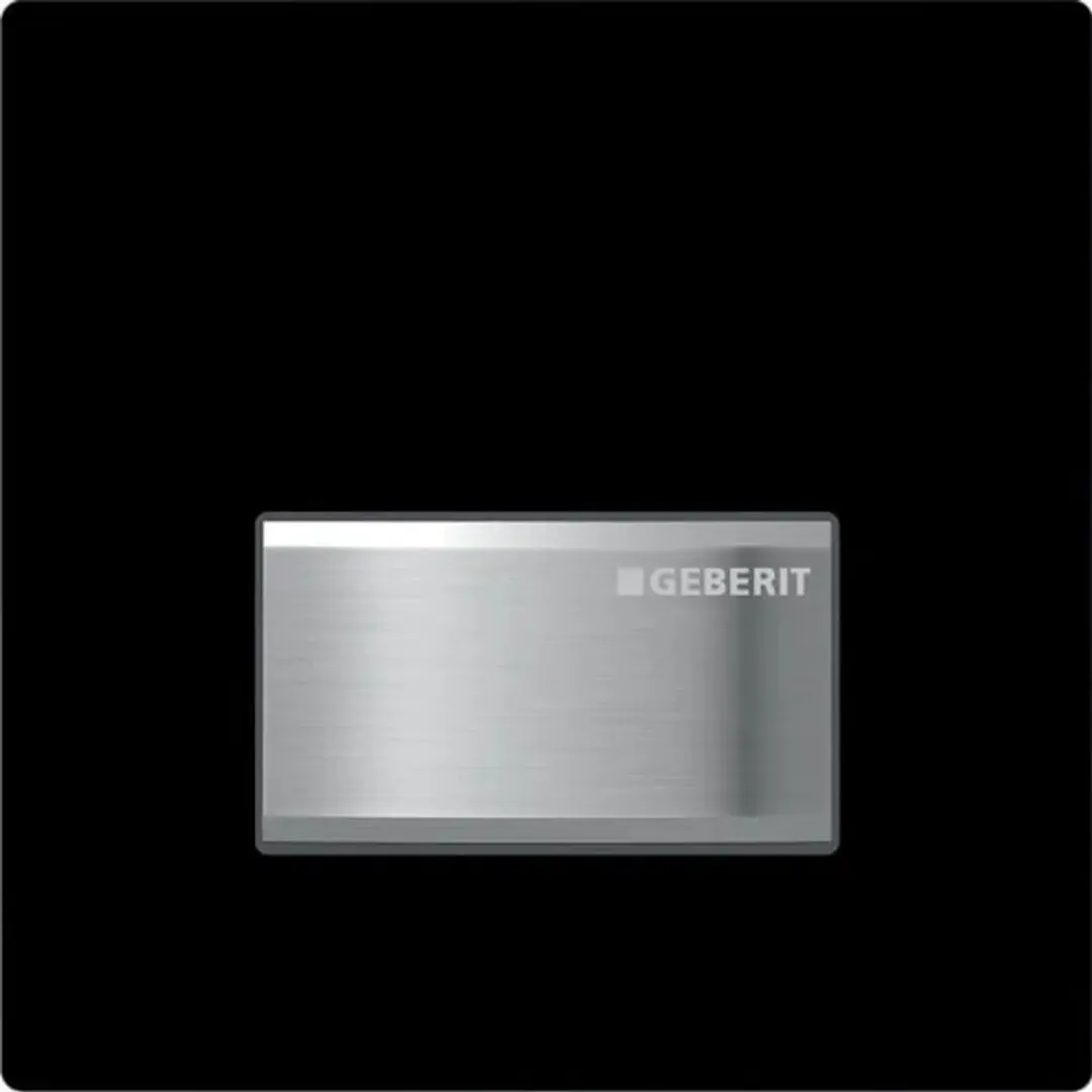 Geberit type 50 bedieningsplaat, vierkant, voor urinoirsturing met pneumatische