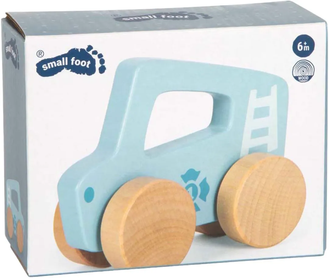 Small Foot Houten Duwautootje 12710 - Blauw
