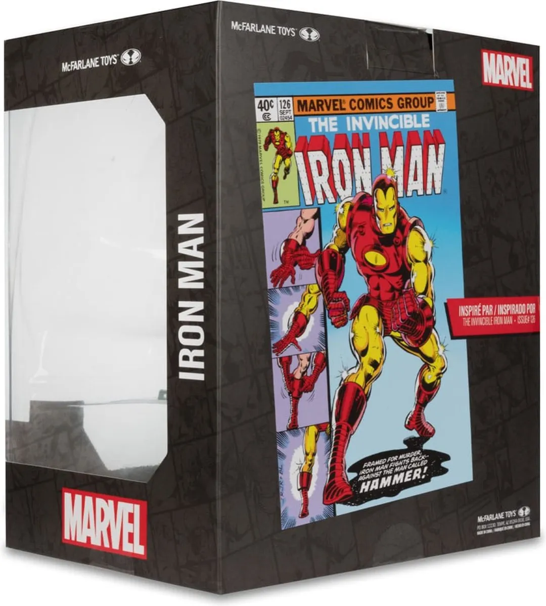McFarlane Toys Marvel Iron Man 1/10 Action Figuur MCF14767 - Multi
