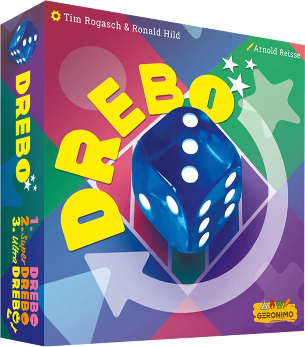 Geronimo Games DREBO Bingospel - 2-4 spelers - Vanaf 7 jaar