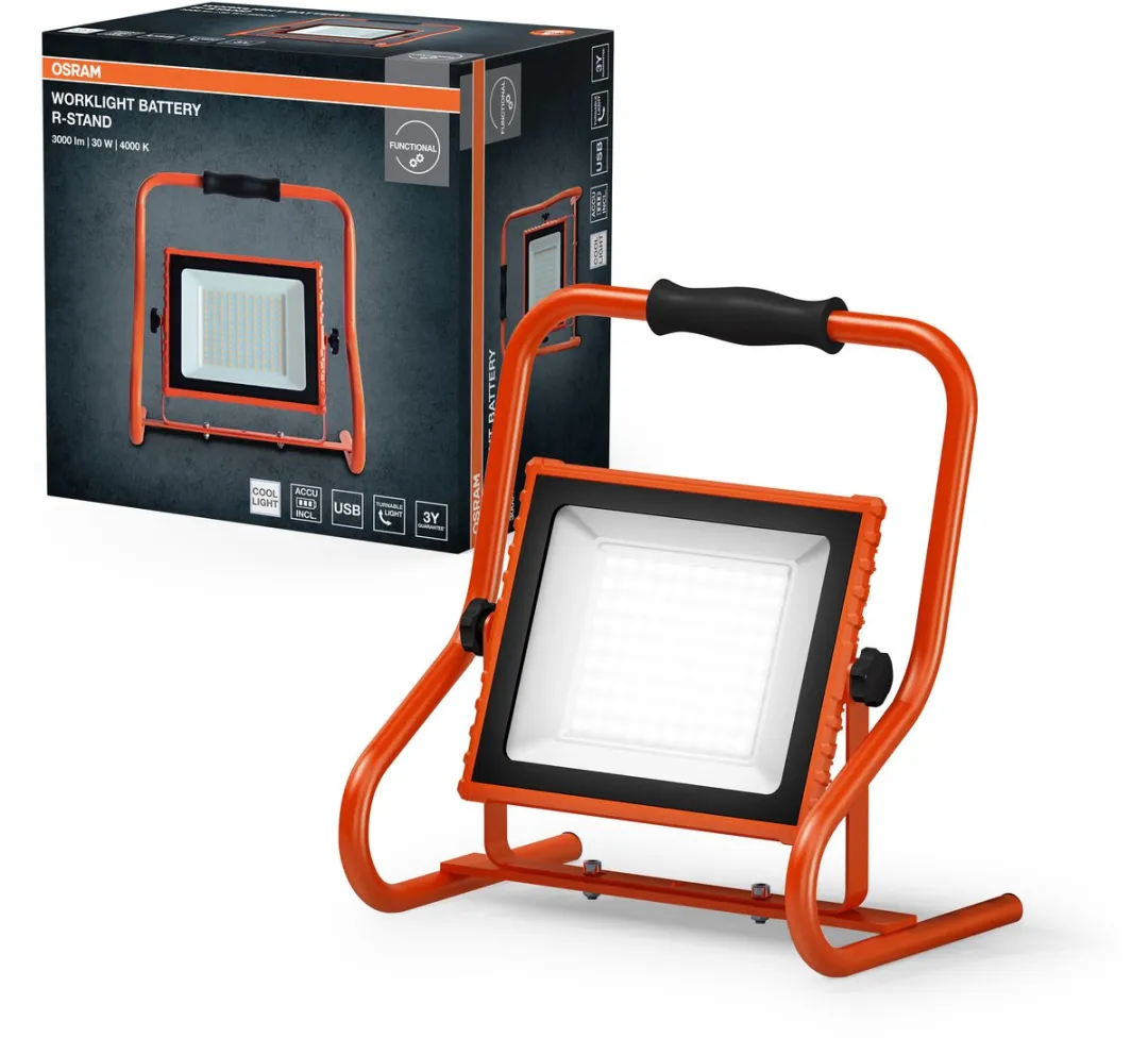 Osram LED Worklight R-Stand 30W 4000K - Oranje