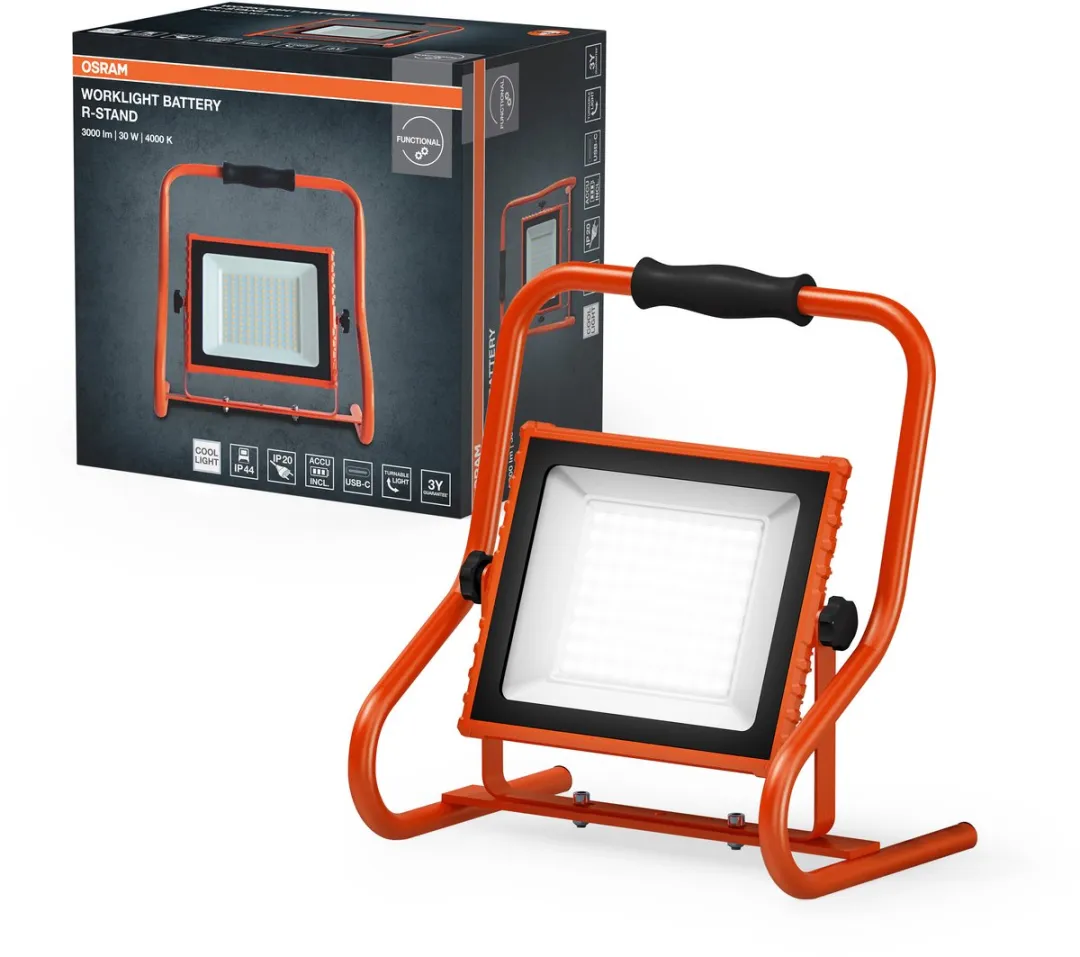 Osram LED Worklight R-Stand 30W 4000K - Oranje